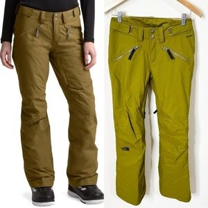 The North Face Fir Green Aboutaday Waterproof Insulated Ski Winter Snow Pants